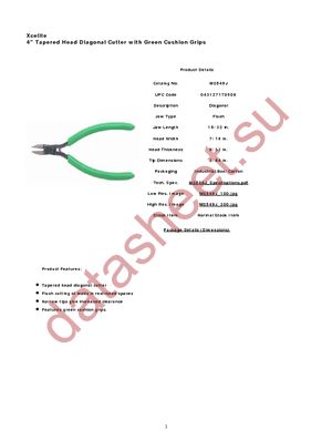 MS549J datasheet  